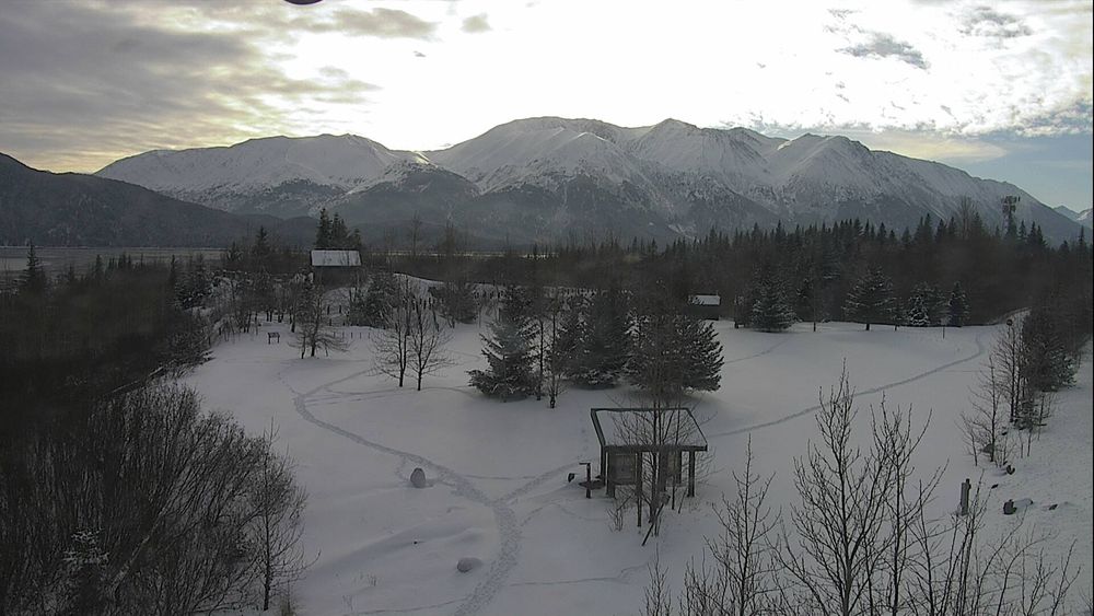 Seward Highway at Bird Point MP 96.3 live webcam