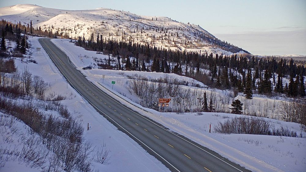 Glenn Highway @ Gunsight Mountain MP 117 — View 2