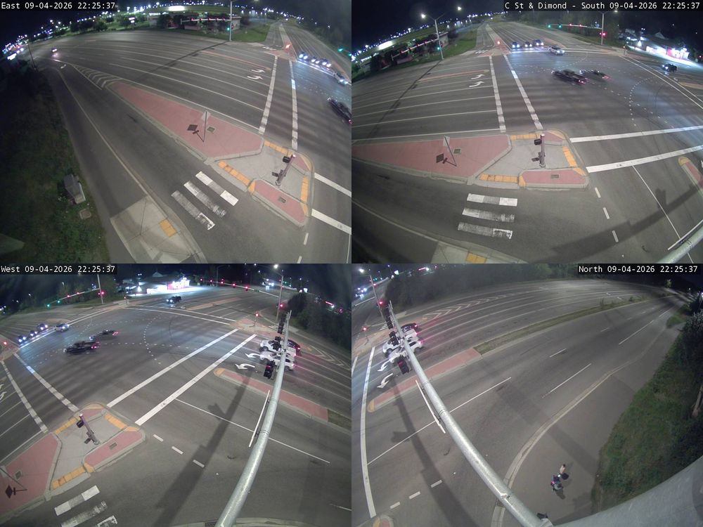 C St & Dimond live traffic camera