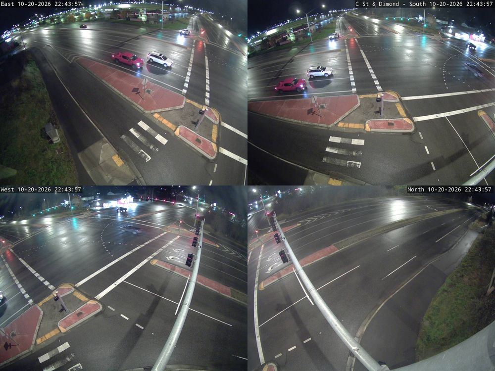 C St & Dimond live traffic camera