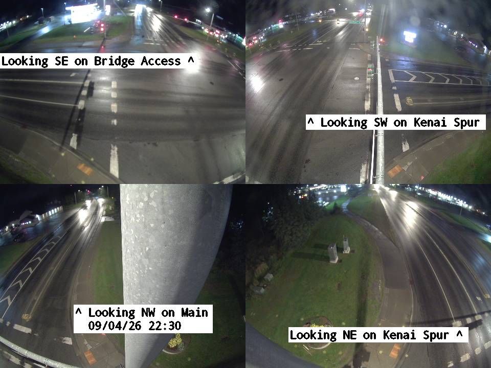 Kenai Spur Hwy & Bridge Access live traffic camera