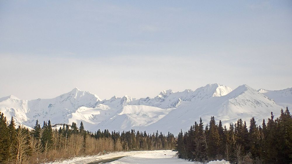 Richardson Highway at Trims DOT MS MP 218.2 live webcam