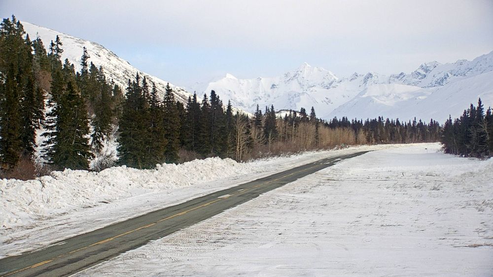 Richardson Highway @ Trims DOT MS MP 218.2 — View 7