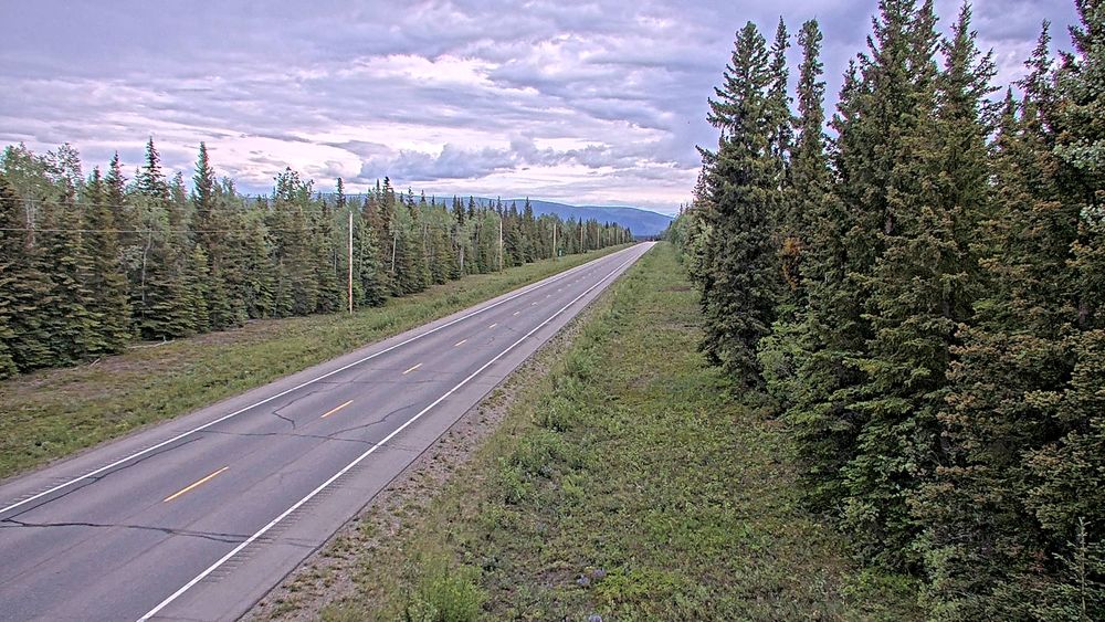 Alaska Highway @ Dot Lake MP 1355.2