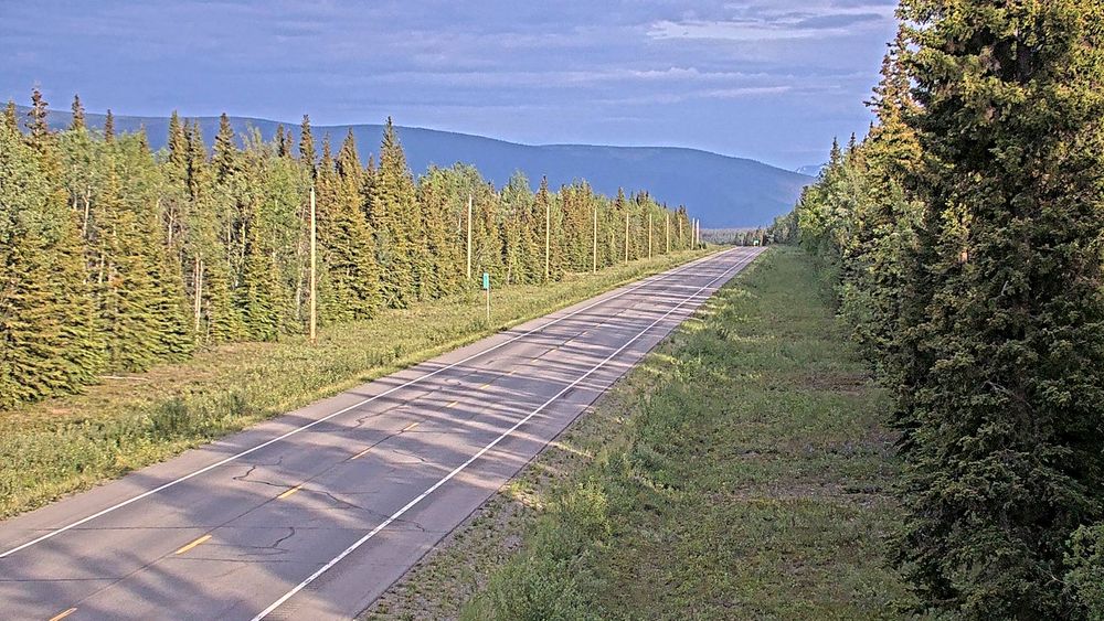 Alaska Highway @ Dot Lake MP 1355.2