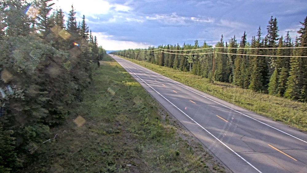 Alaska Highway @ Dot Lake MP 1355.2