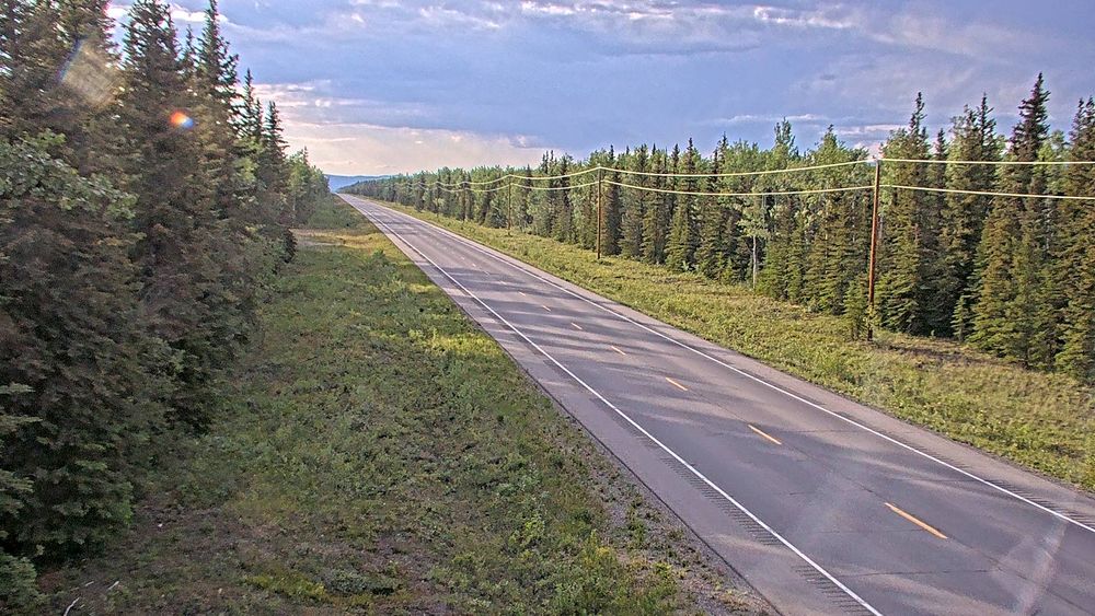 Alaska Highway @ Dot Lake MP 1355.2