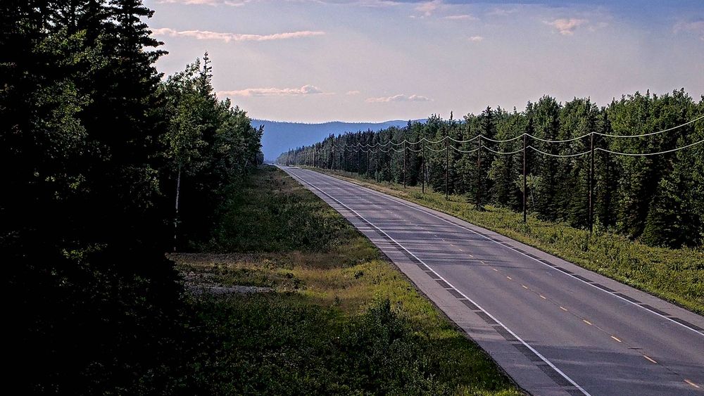 Alaska Highway @ Dot Lake MP 1355.2