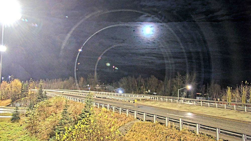 Seward Highway @ Huffman Road MP 120 live traffic camera, angle 1 of 8