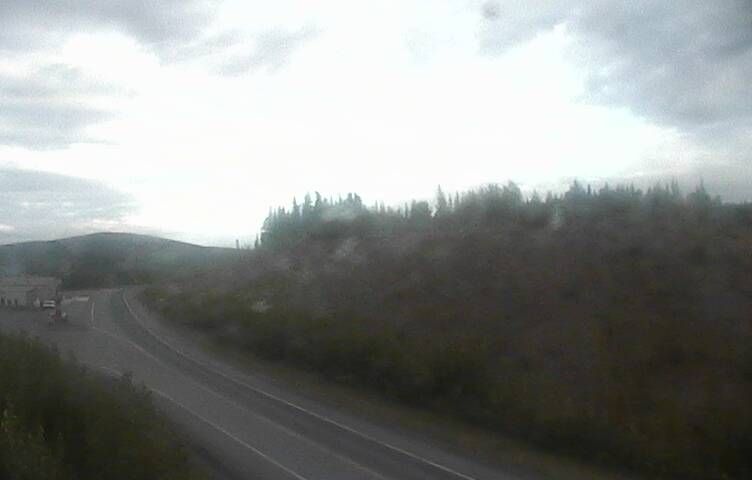 Alaska Highway @ Canadian Border MP 1221.8