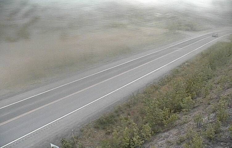 Alaska Highway @ Canadian Border MP 1221.8