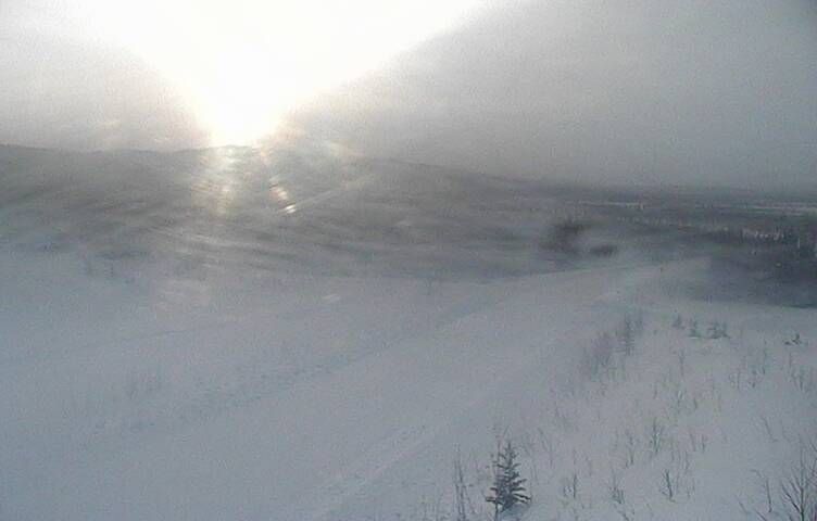 Alaska Highway @ Canadian Border MP 1221.8 — View 7