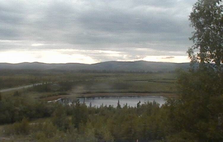 Alaska Highway @ Canadian Border MP 1221.8