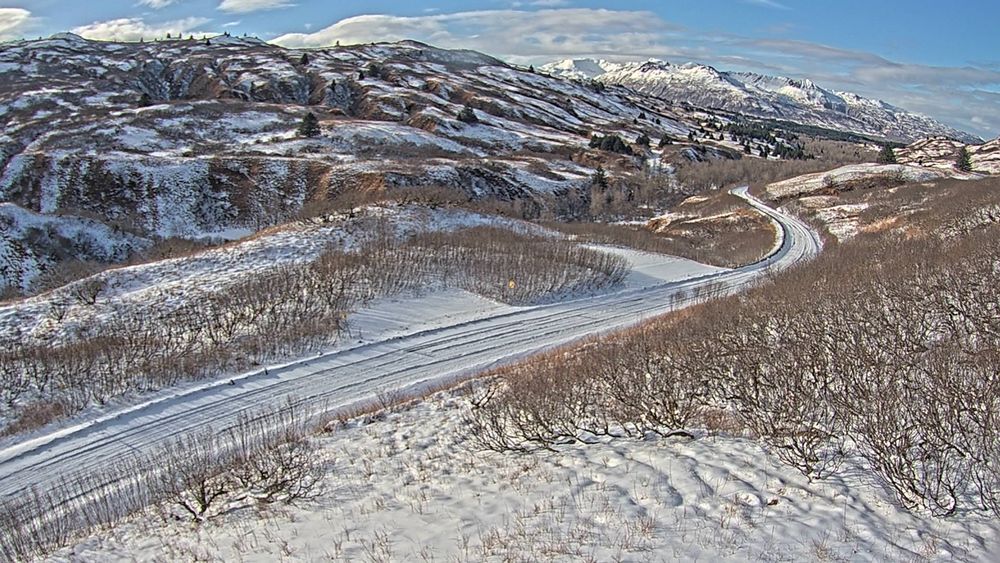 Pasagshak Road Kodiak at MP 3.8 live webcam