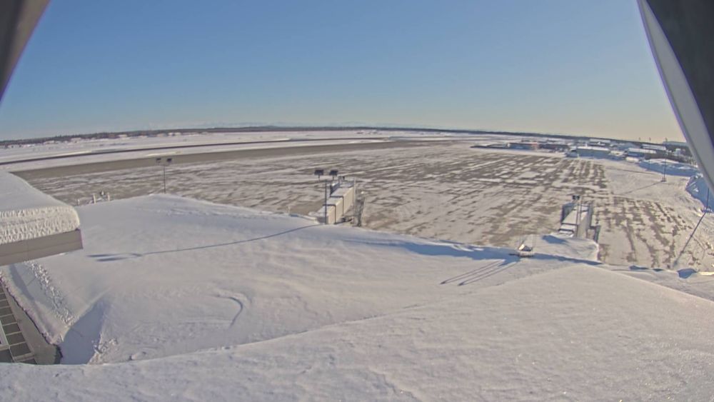 Fairbanks International Airport live webcam