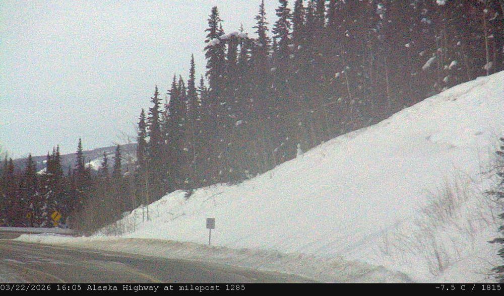 Alaska Highway MP 1285 — View 2