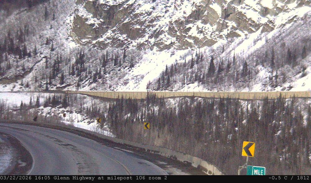 Glenn Highway @ MP 106 — View 2