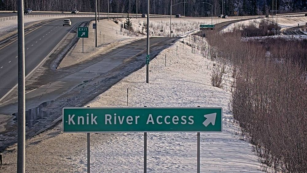 Glenn Highway @ 2nd Knik River Bridge MP 31.1 — View 8