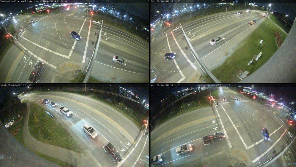 International Airport & Jewel Lake/Spenard live traffic camera