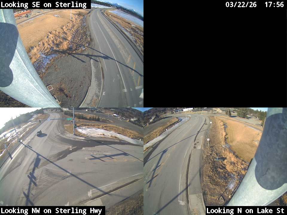 Sterling Hwy & Lake St live webcam