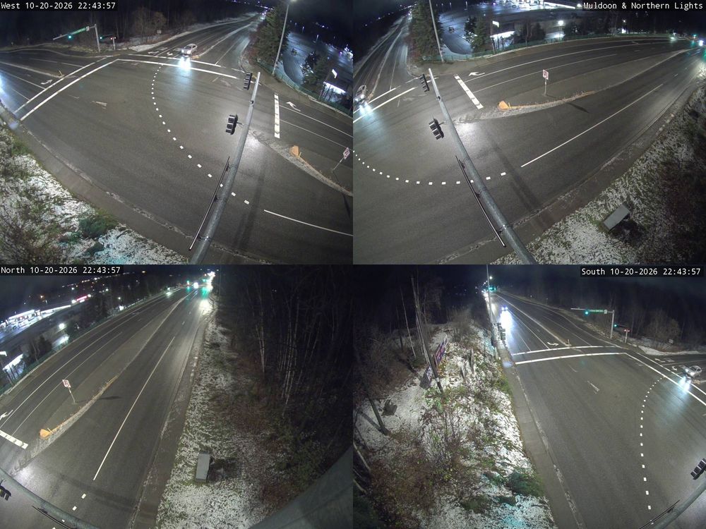 Muldoon & Northern Lights Blvd live traffic camera