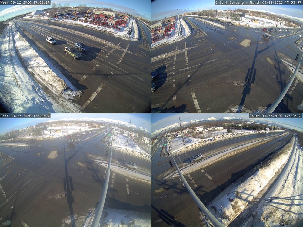 C St & Dowling live webcam