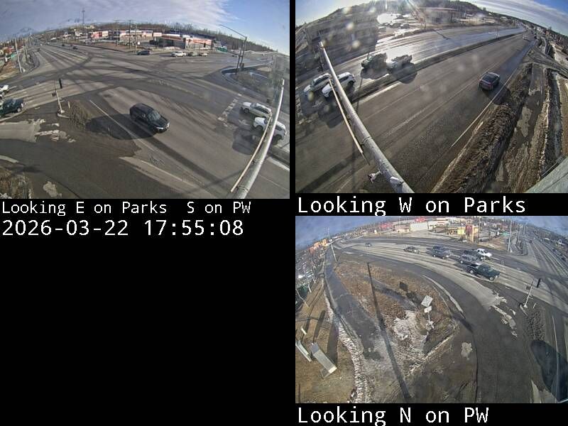 Parks Hwy & Palmer Wasilla Hwy live webcam