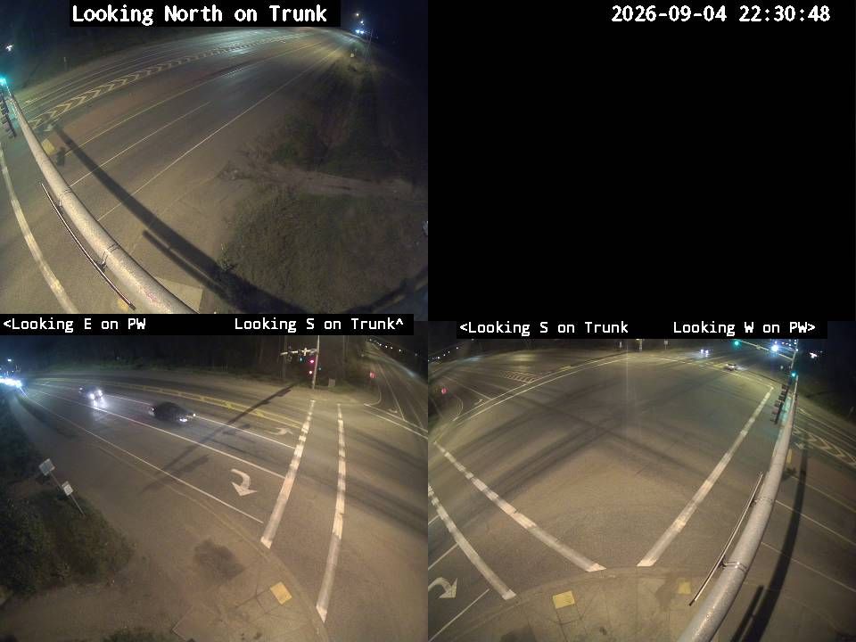 Palmer Wasilla Hwy & Trunk Rd live traffic camera