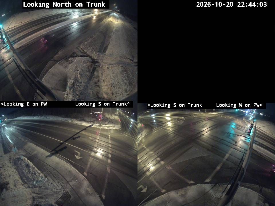 Palmer Wasilla Hwy & Trunk Rd live traffic camera