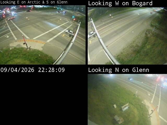 Glenn Hwy & Arctic St live traffic camera