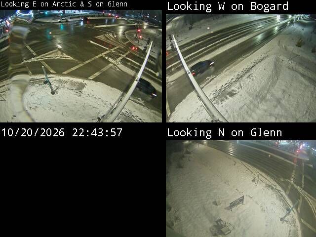 Glenn Hwy & Arctic St live traffic camera