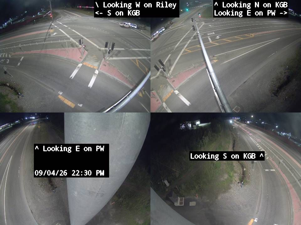 Knik Goose Bay Rd & Palmer Wasilla Hwy live traffic camera