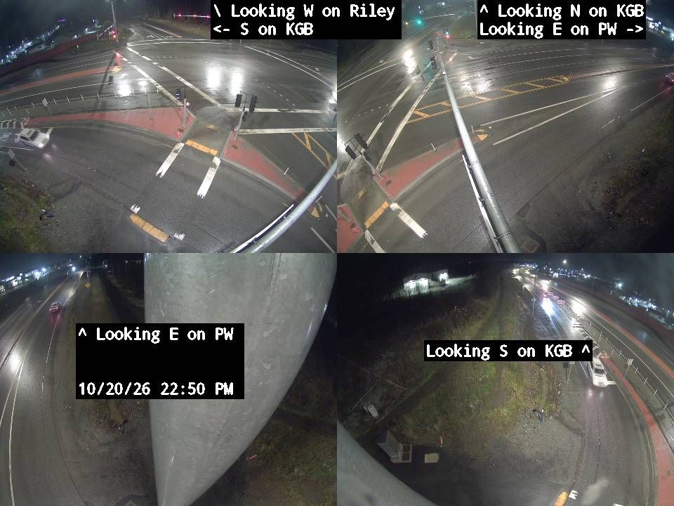 Knik Goose Bay Rd & Palmer Wasilla Hwy live traffic camera