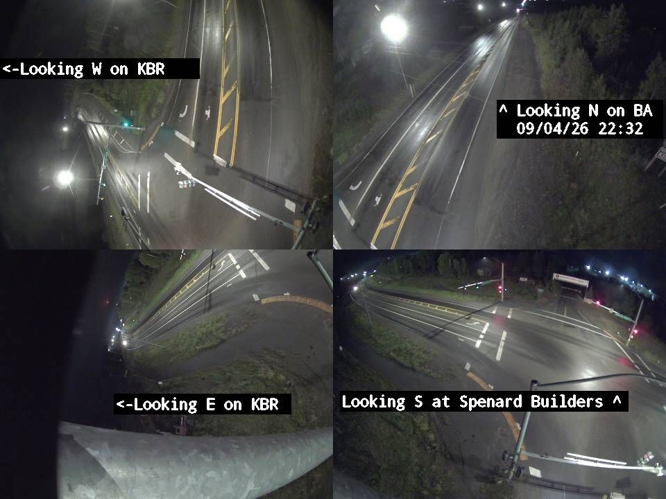 Kalifornski Beach Rd & Bridge Access live traffic camera