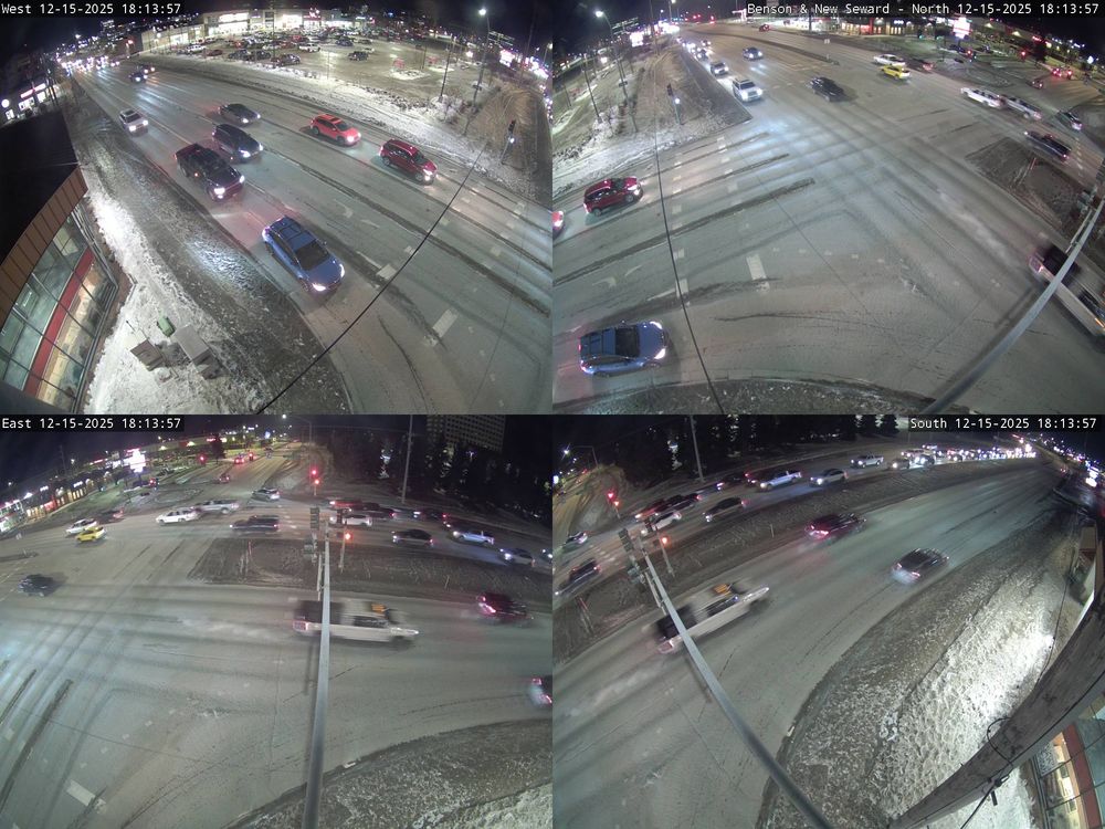 Benson & New Seward Hwy live webcam